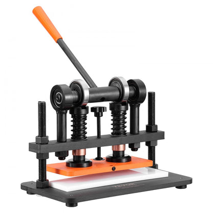PGYHJ2612 - Heavy-Duty Leather Cutting Machine, 10.2" x 4.7", Adjustable Stroke