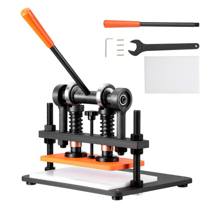 PGYHJ2814 - VEVOR Heavy-Duty Leather Cutting Machine, 3306 lbs Capacity