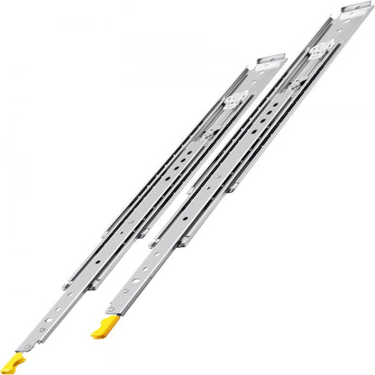 VV-SJTTDGDS-44IN - 44" Steel Drawer Slides with Lock, 500 lbs Capacity