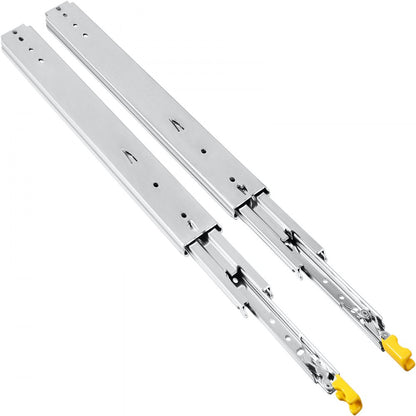 VV-SJTTDGDS-60IN - 60" Steel Drawer Slides with Lock, 500lbs Capacity
