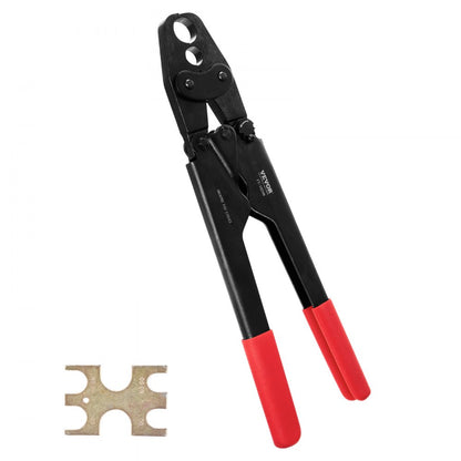 FT-1824 - Dual-Head PEX Crimping Tool for 1/2" & 3/4" Pipes