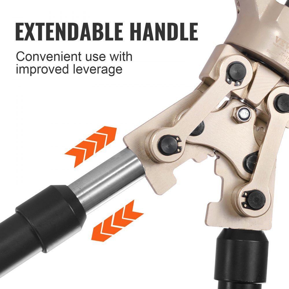 JT-1632 - VEVOR Crimping Tool for Copper Pipe - Ergonomic, Durable Design