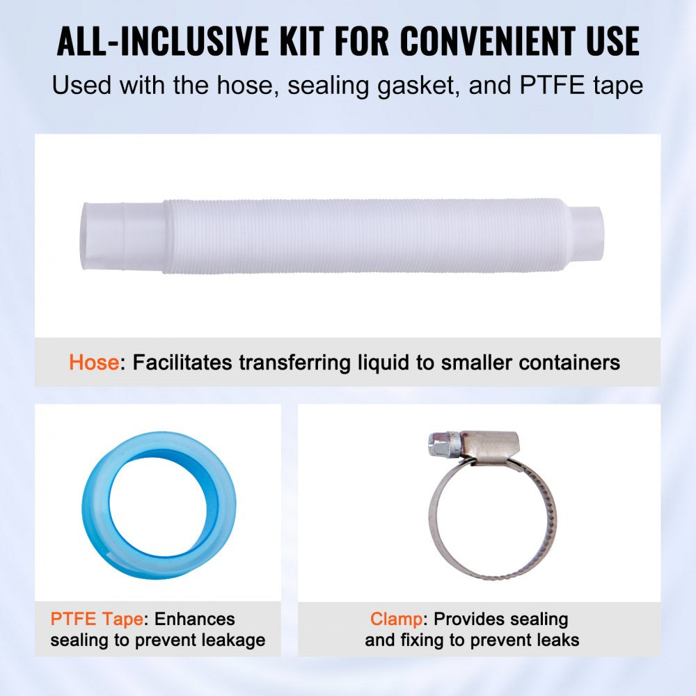YOILP-HG0008 - Compact 6 GPM Drum Pump for Fuel & Oil Transfer