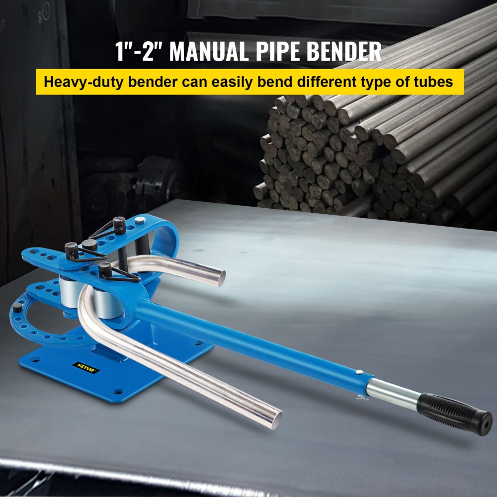 010915431526 - A3 Steel Compact Pipe Bender with 7 High-Strength Dies