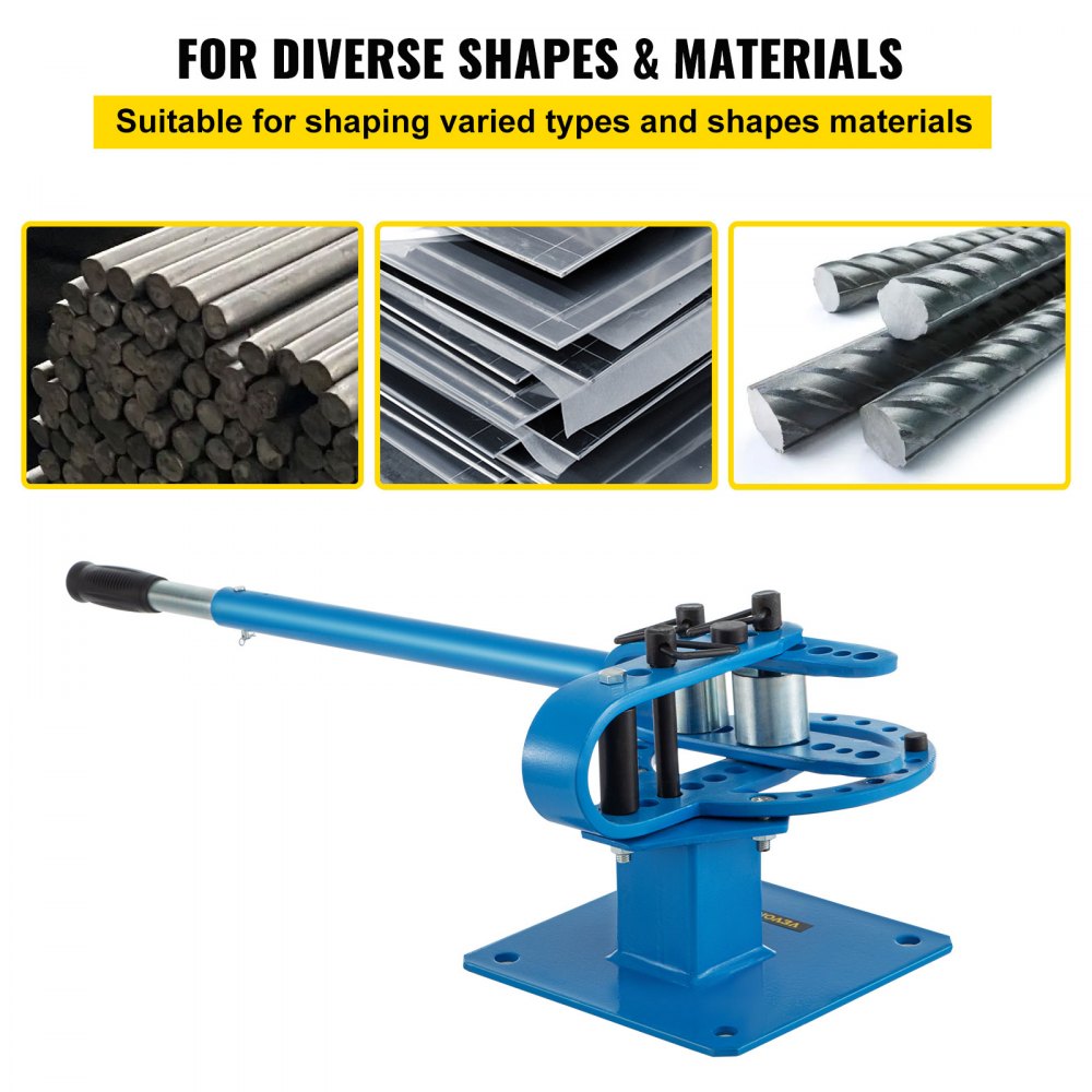 010915431526 - A3 Steel Compact Pipe Bender with 7 High-Strength Dies