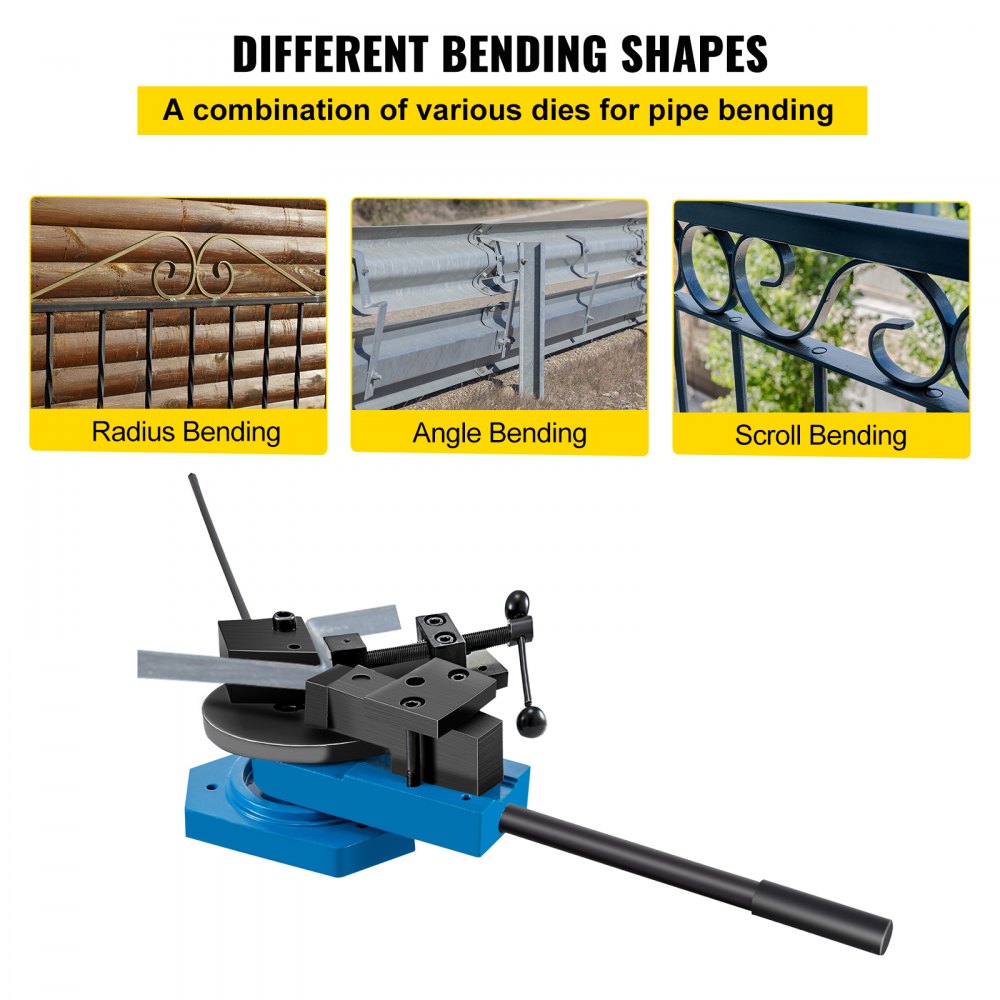 010562079784 - Versatile Metal Scroll Bender for Gates and Railings