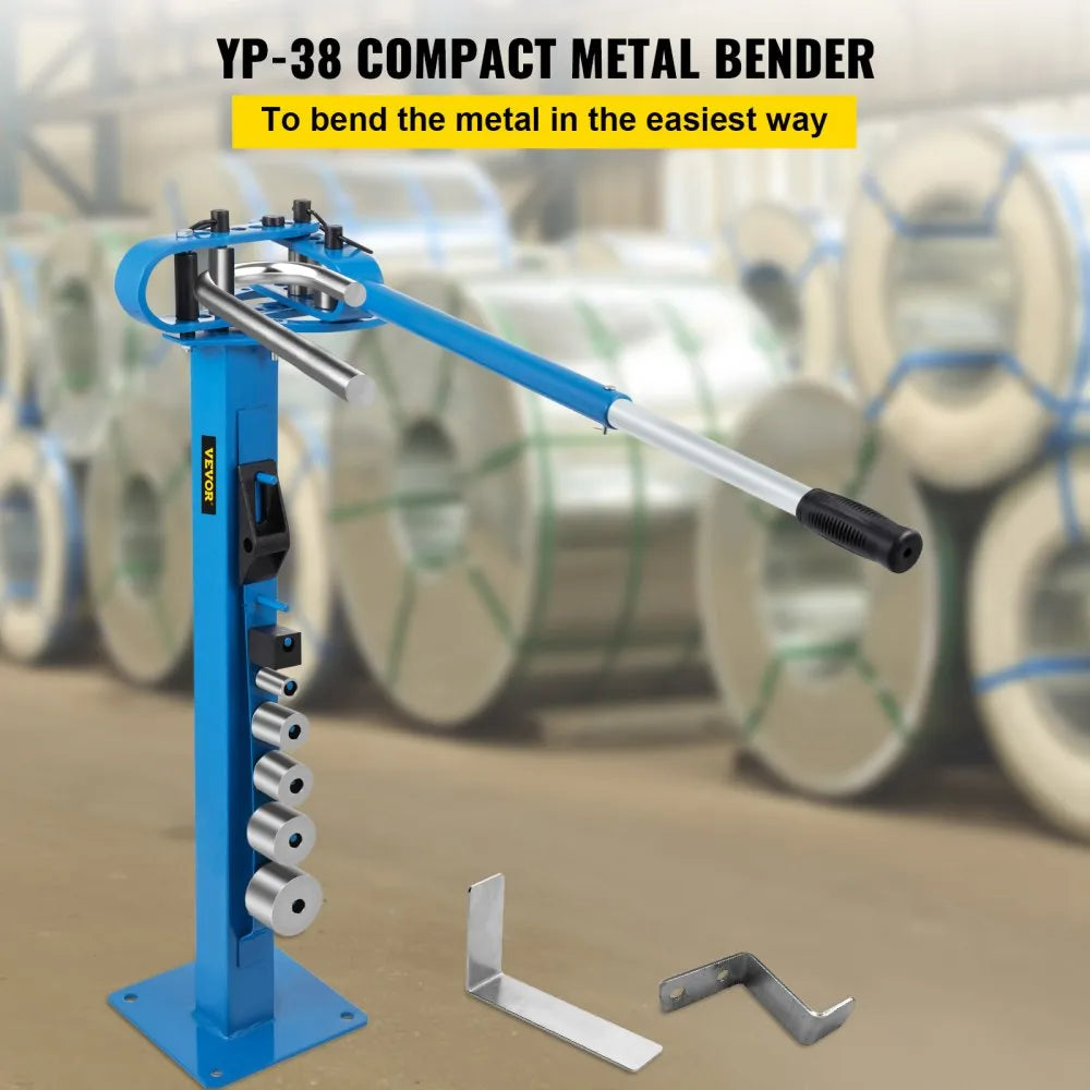 YP-38 - Versatile 1-3" Floor Metal Bender with Telescoping Handle