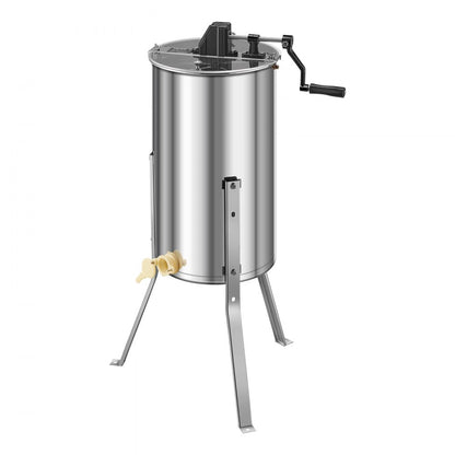 HE-13C-2M-ZJ - Stainless Steel 2 Frame Adjustable Honey Extractor