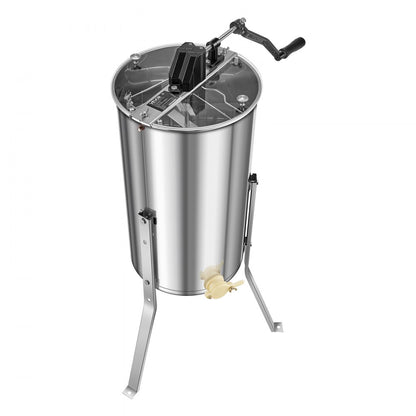 HE-13C-2M-ZJ - Stainless Steel 2 Frame Adjustable Honey Extractor