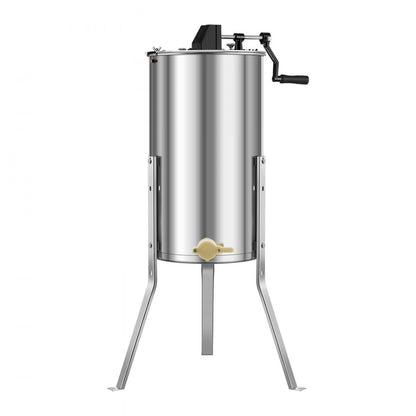 HE-13C-2M-ZJ - Stainless Steel 2 Frame Adjustable Honey Extractor