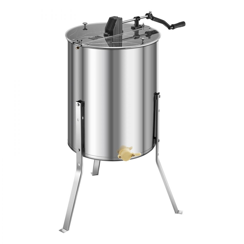 HE-18C-48M-ZJ - Stainless Steel Honey Extractor with Adjustable Speed & Height