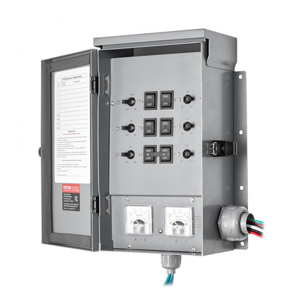 SP-ZH352510(30A-6) - 30A Manual Transfer Switch for 7500W Generators