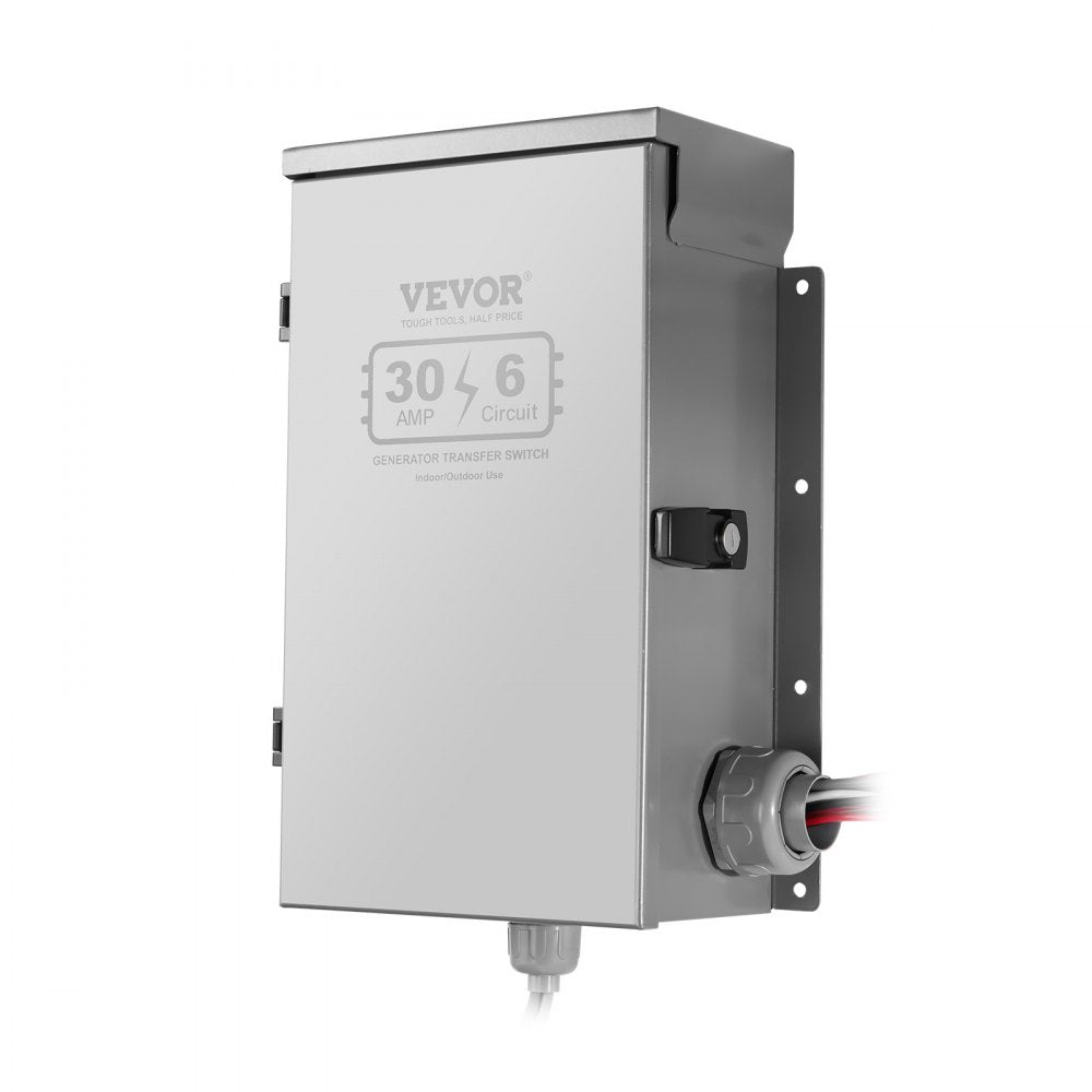 SP-ZH352510(30A-6) - 30A Manual Transfer Switch for 7500W Generators