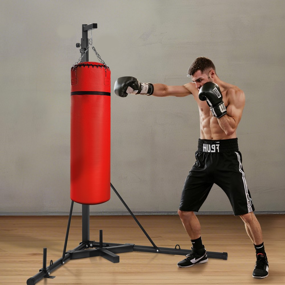 ssshksdj-a - Adjustable 180-232cm Carbon Steel Punching Bag Stand
