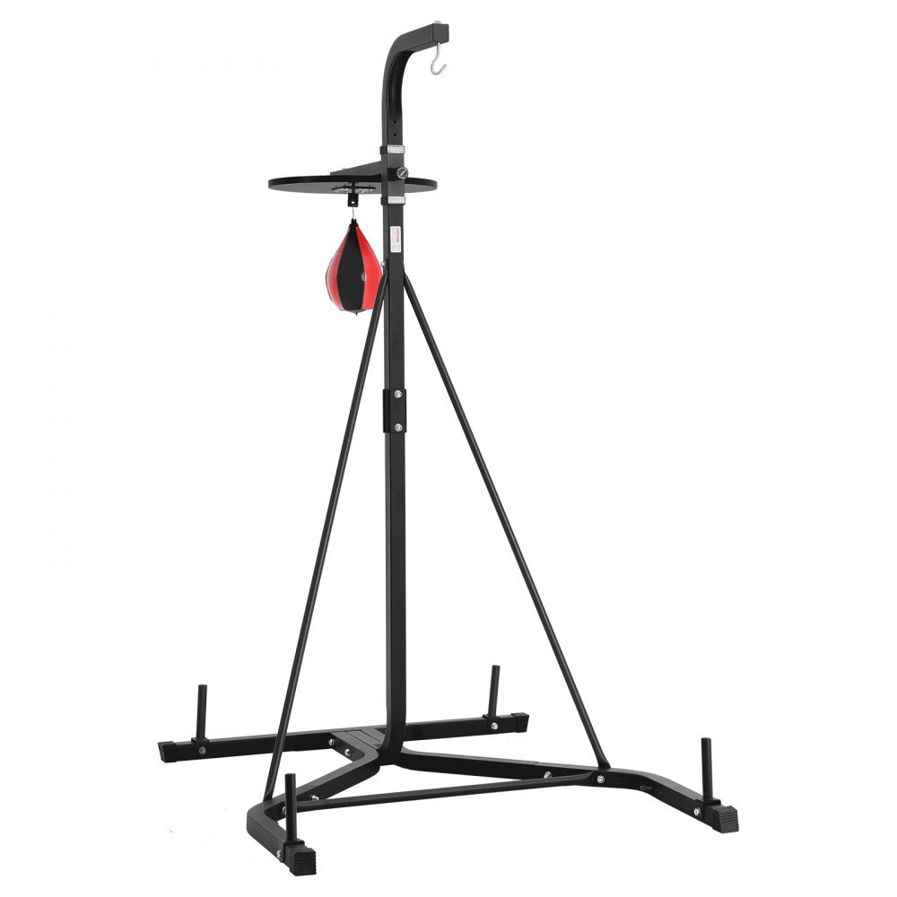 ssshksdj-d - Adjustable 2-in-1 Steel Punching Bag Stand, 159-173cm
