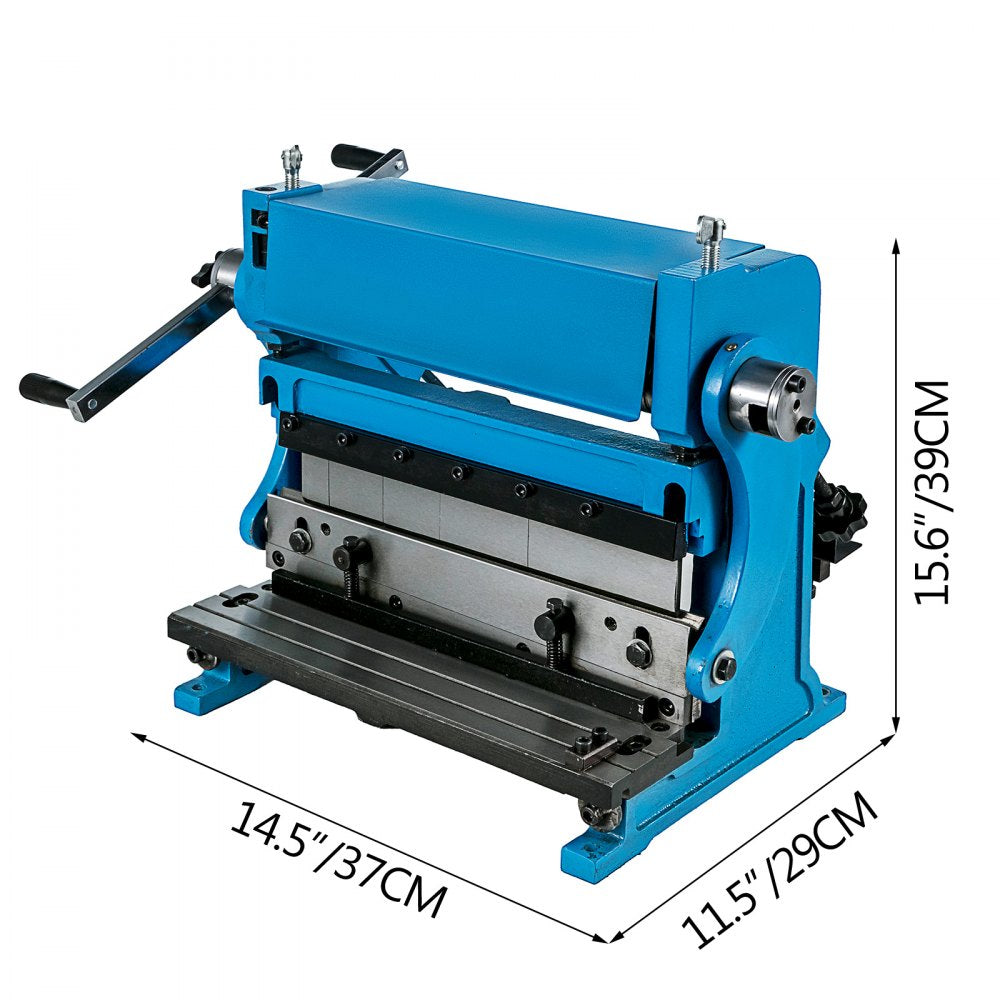 010565160838 - 12'' VEVOR Sheet Metal Brake: Compact & Versatile Metalworking Machine