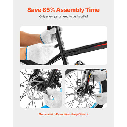 VMB721 - 20" Kids Mountain Bike with Shimano 7-Speed Gear System