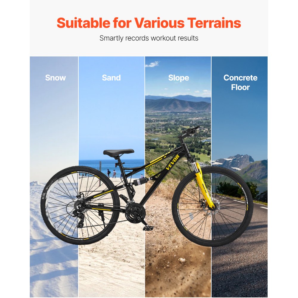 VMB851 - 29" Full Suspension Mountain Bike with 24 Speeds