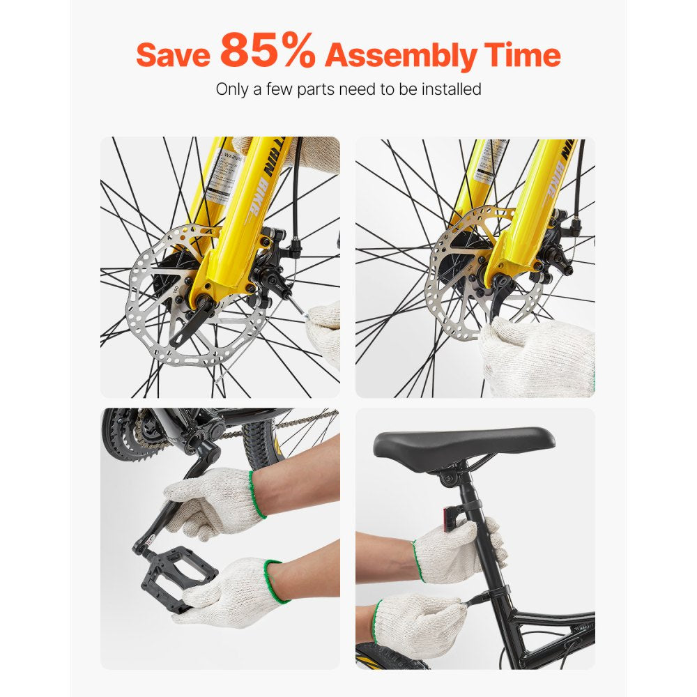 VMB851 - 29" Full Suspension Mountain Bike with 24 Speeds