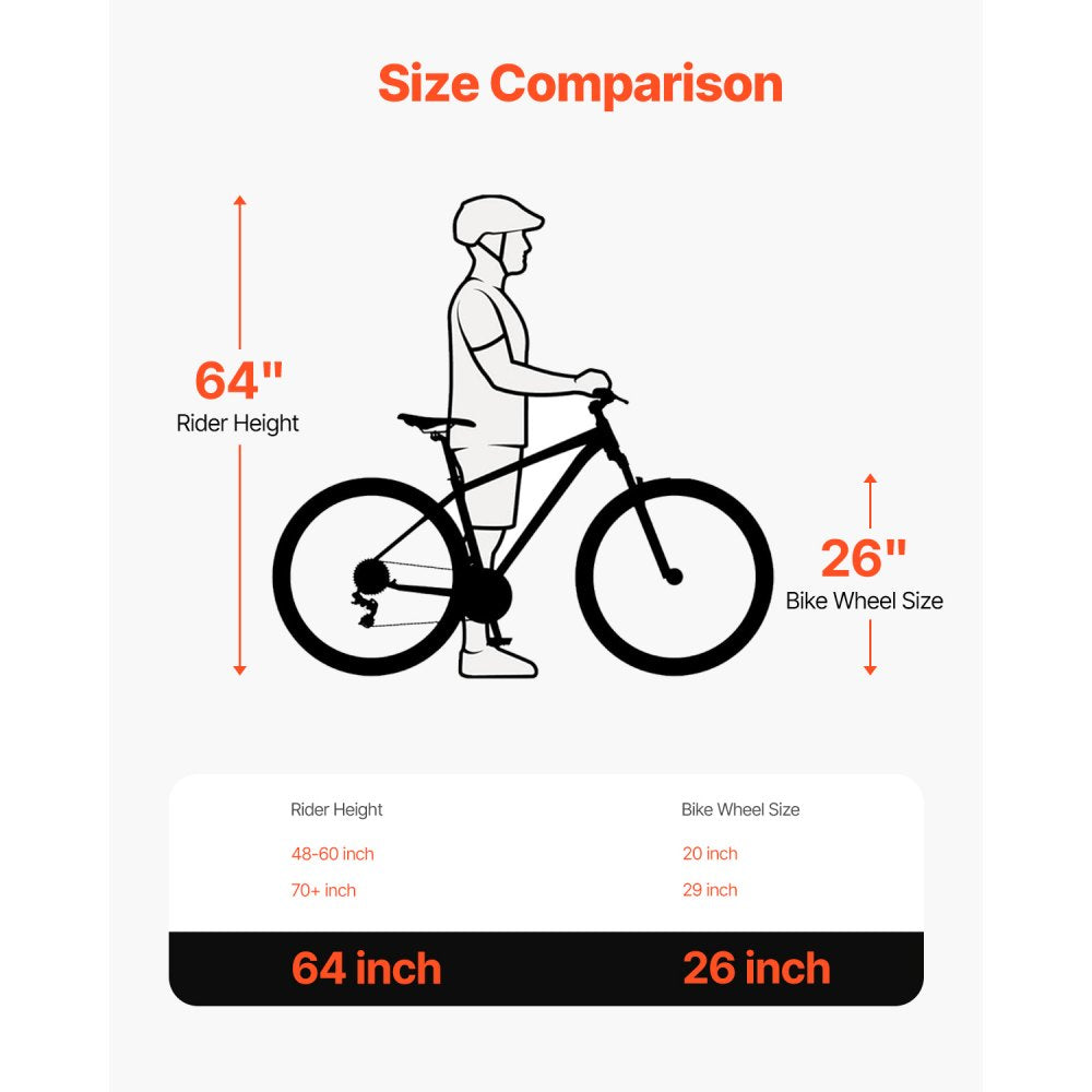 VMB751 - 26" Full Suspension MTB for Teens & Adults