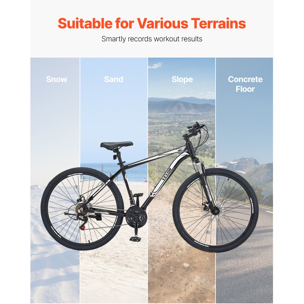 VMB752 - 29" Aluminum Mountain Bike with 21 Speeds & Dual Disc Brakes