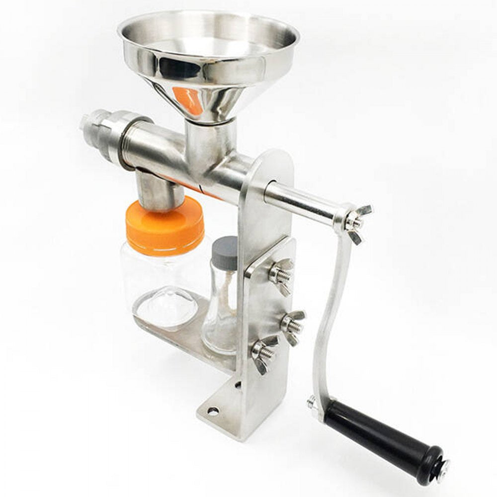 010896718958 - Stainless Steel Oil Press Machine for Easy Seed & Nut Extraction