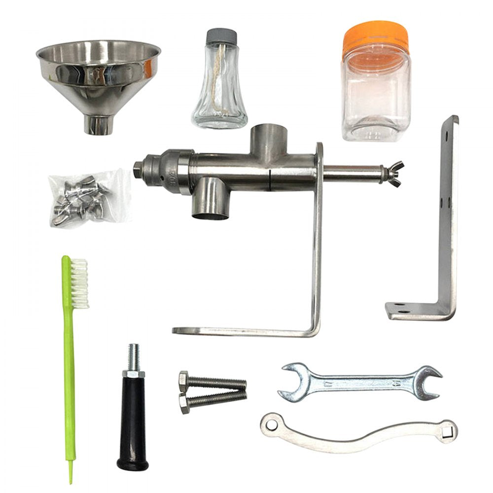 010896718958 - Stainless Steel Oil Press Machine for Easy Seed & Nut Extraction