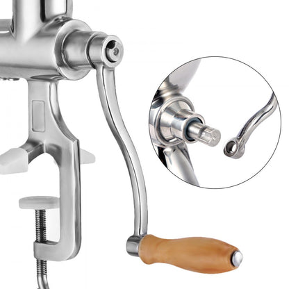 010332120254 - Stainless Steel Wheatgrass Juicer with 2.2-inch Clamp