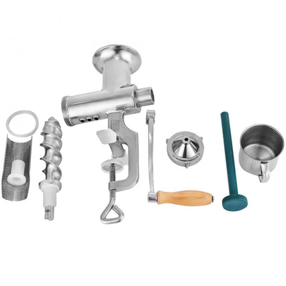 010332120254 - Stainless Steel Wheatgrass Juicer with 2.2-inch Clamp