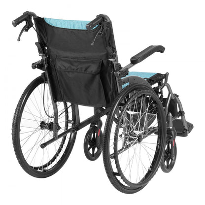 FS908LAJPQF25-46 - Ultra-Lightweight 18" Wheelchair for All Surfaces