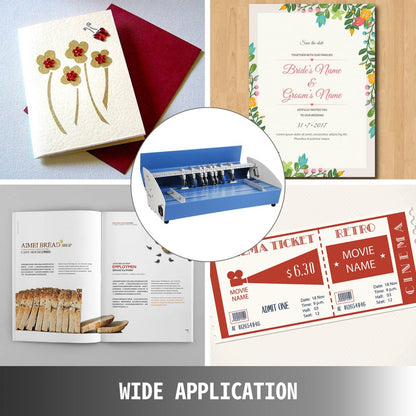 010552824319 - Compact Electric Creasing Machine for Cards and Invitations