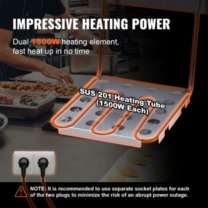 010566185125 - Dual Tank Electric Deep Fryer for Fast Cooking Efficiency