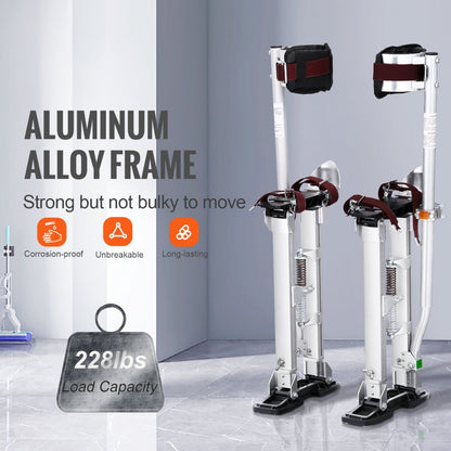 SGBGQ-1830 - Adjustable 18''-30'' Aluminum Drywall Stilts for Painting & Taping