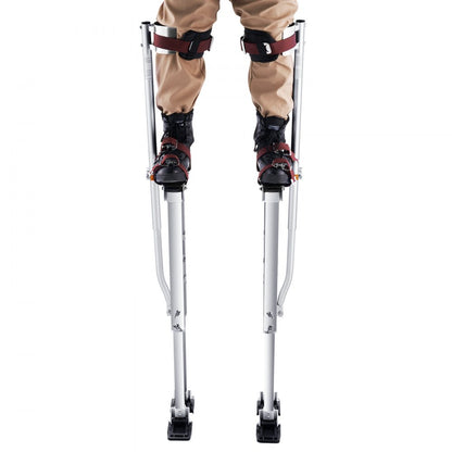 SGBGQ-3650 - Adjustable 36''-50'' Aluminum Drywall Stilts with Knee Pads