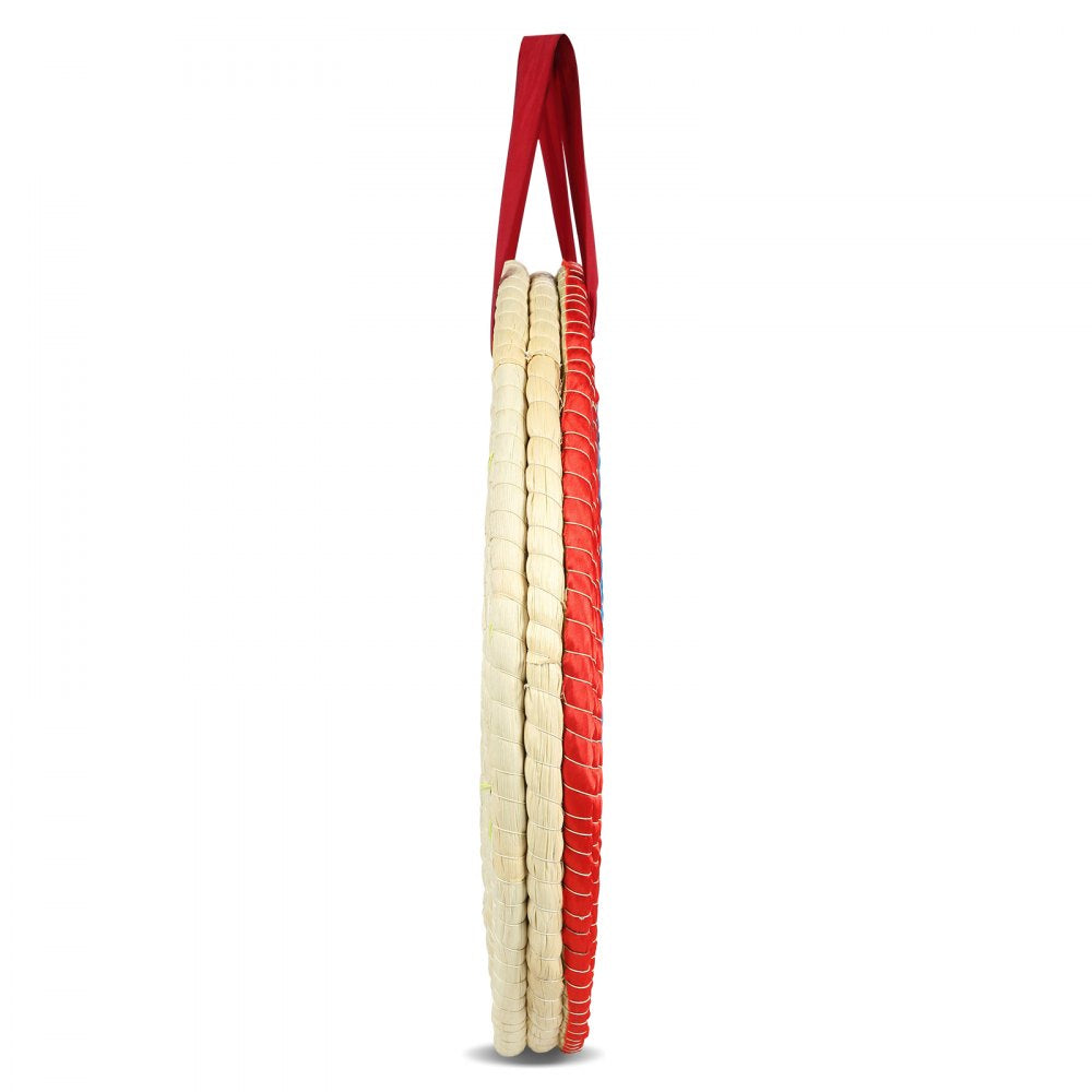 JP-03 - Durable 20" Round Straw Archery Target for All Skill Levels