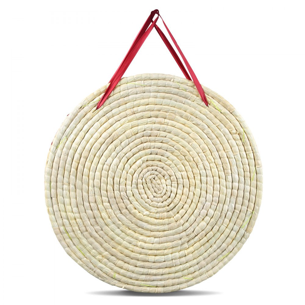 JP-03 - Durable 20" Round Straw Archery Target for All Skill Levels