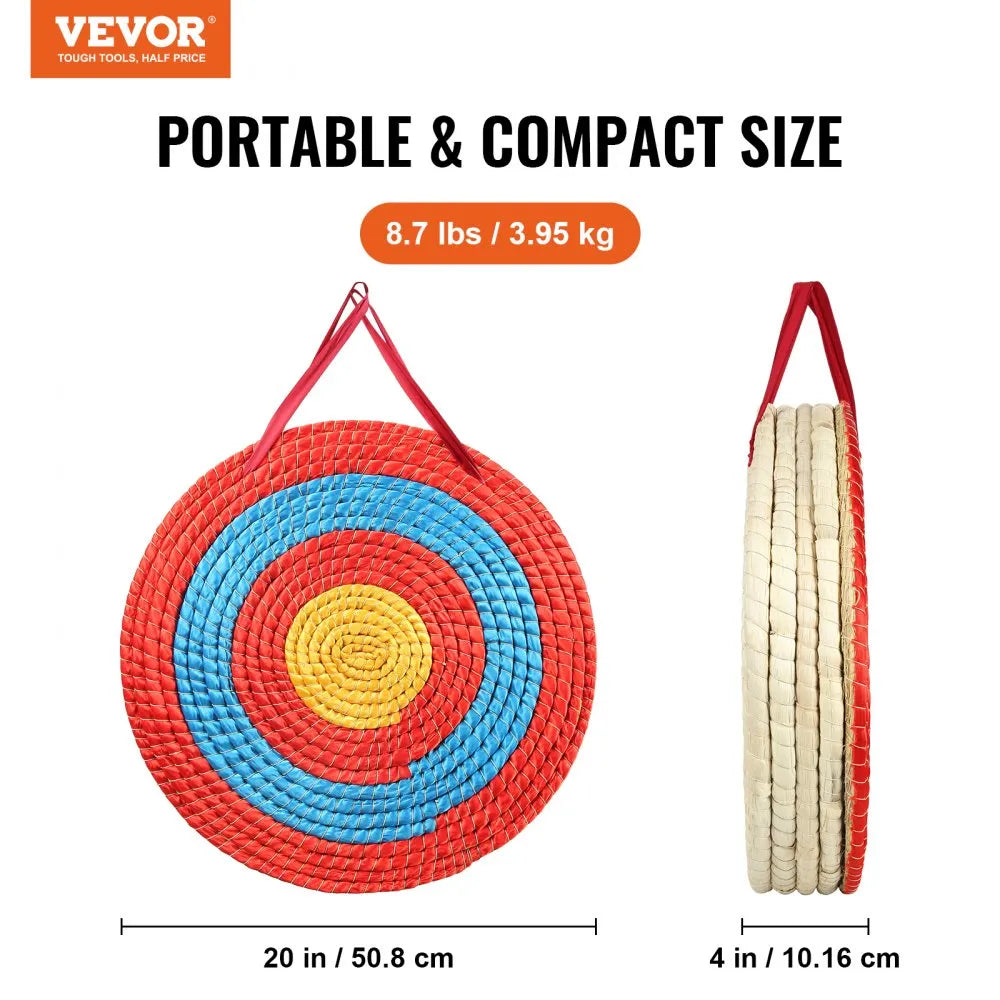JP-05 - VEVOR Portable 20" Archery Target with Durable Straw Design