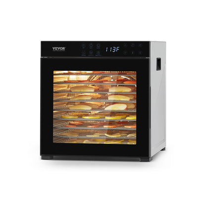 FD-1018 - 10-Layer Digital Food Dehydrator for Fruits & Jerky