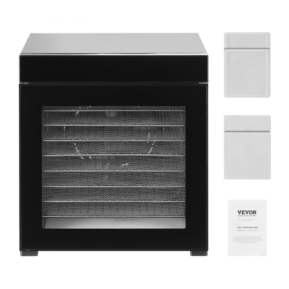 FD-1018 - 10-Layer Digital Food Dehydrator for Fruits & Jerky