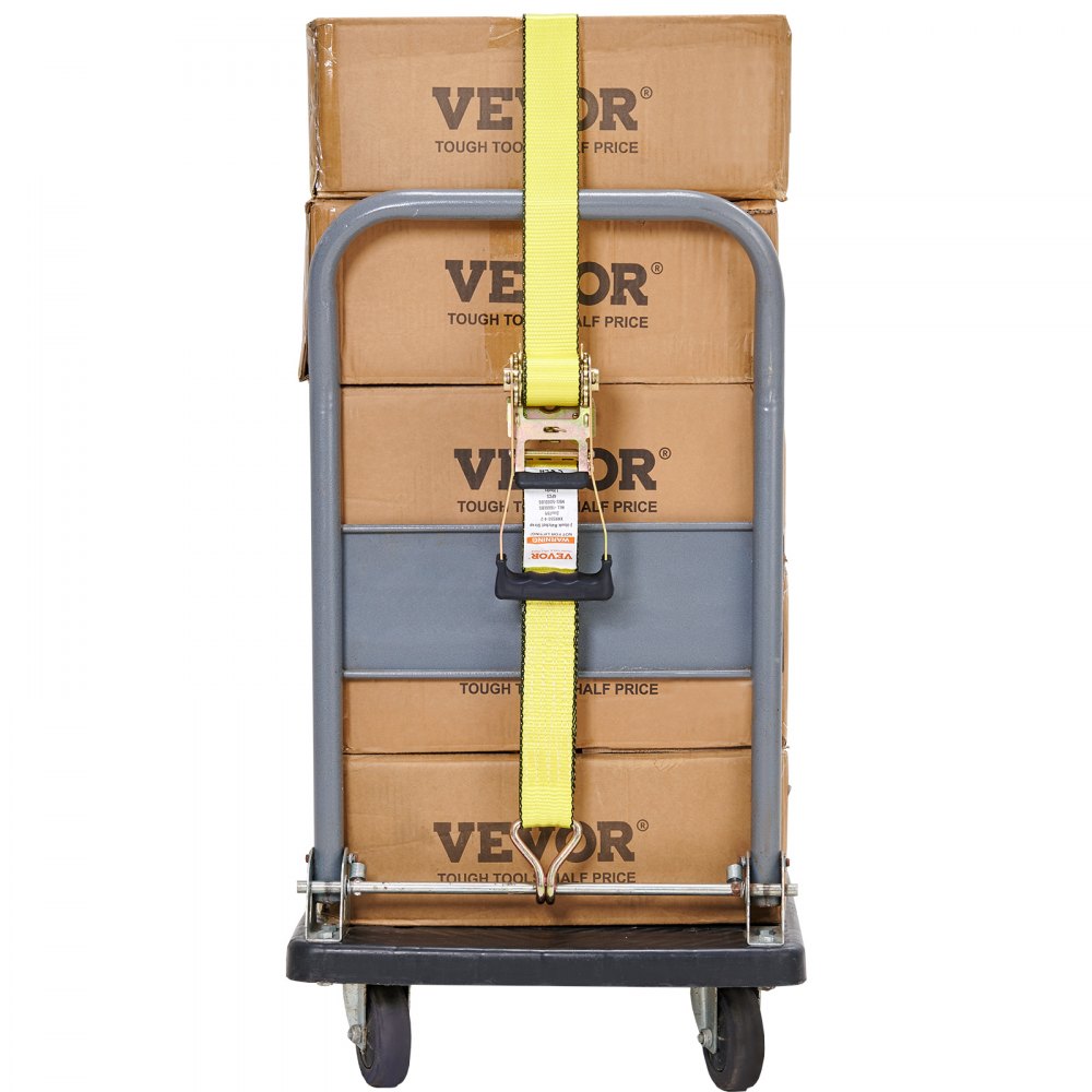 XMRS50-4 - 4PK VEVOR 27' Ratchet Tie Down Straps with 10000 lb Strength