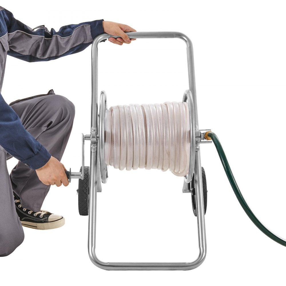GT0709 - Durable Steel Hose Reel Cart for 175 ft of 5/8” Hose