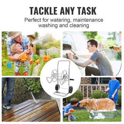 GT0703-1 - Durable Hose Reel Cart for 200ft of 5/8" Hose