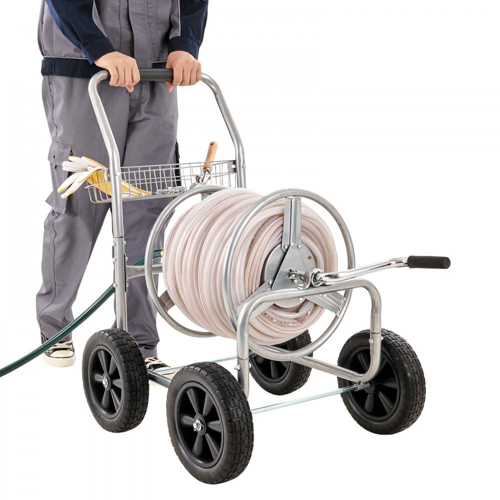 GT0707 - Heavy-Duty VEVOR Hose Reel Cart for 300ft of 5/8" Hose