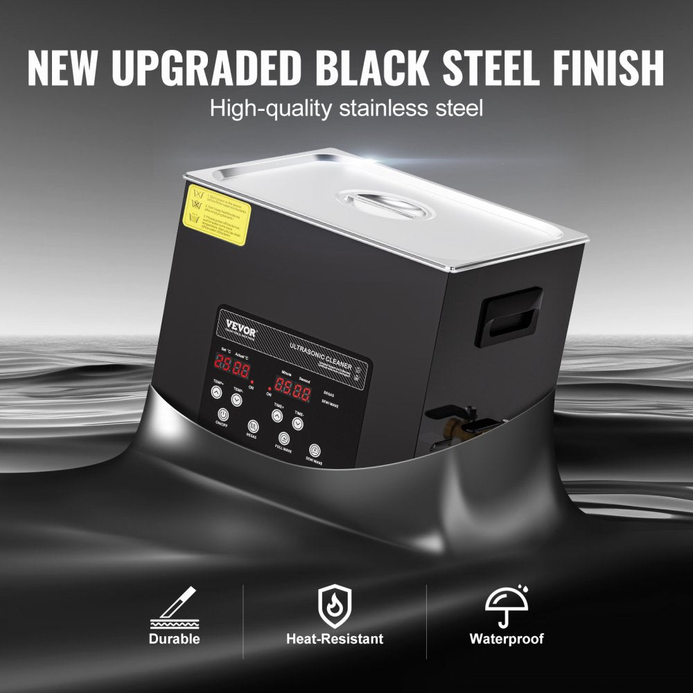 KZ-F10 - 10L Ultrasonic Cleaner for Jewelry, Circuit Boards & More