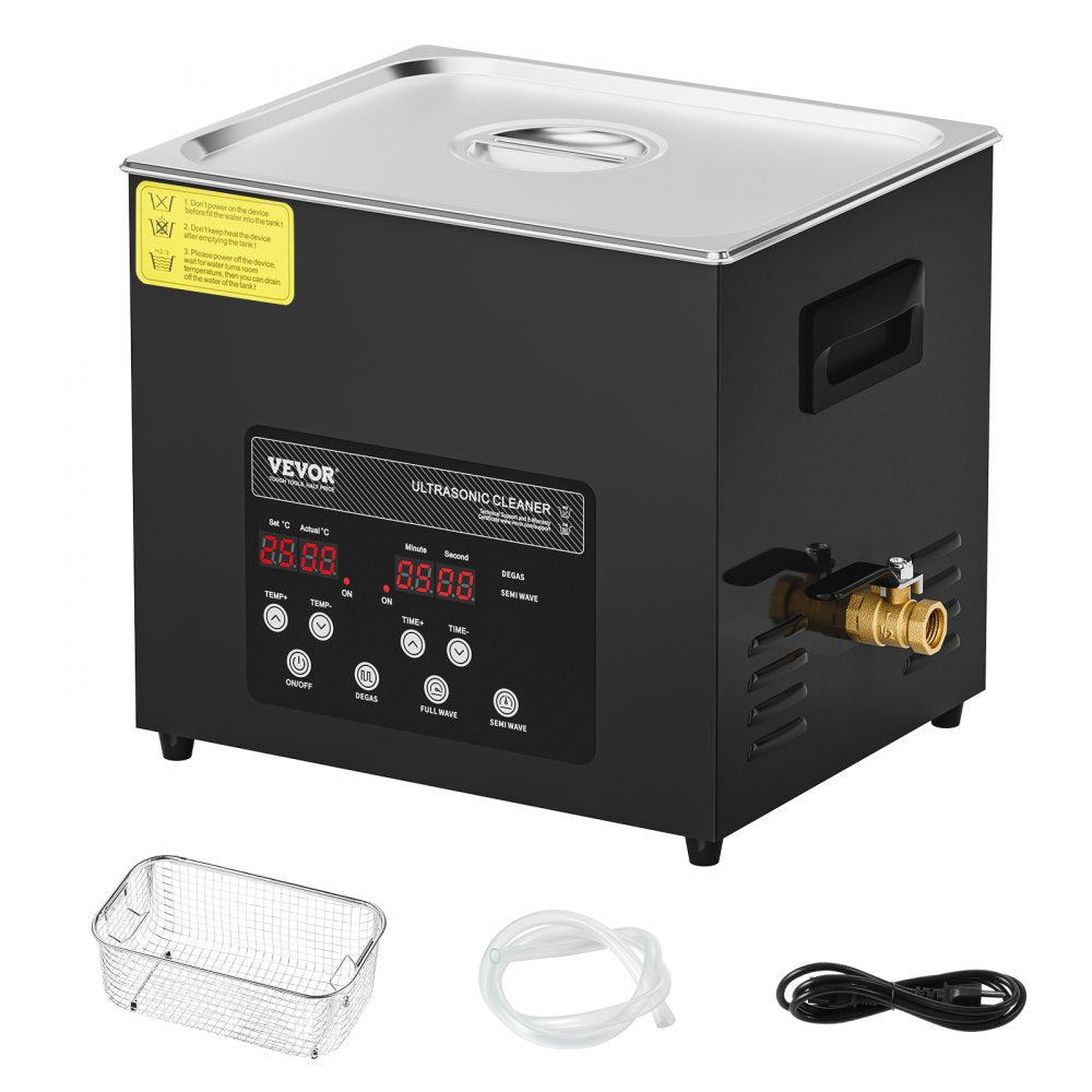 KZ-F10 - 10L Ultrasonic Cleaner for Jewelry, Circuit Boards & More