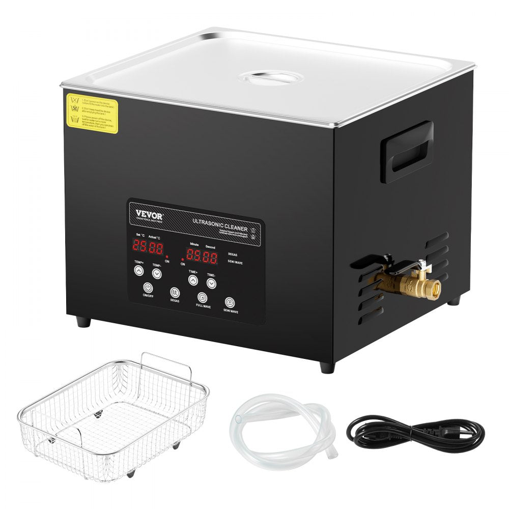 KZ-F15 - 15L Ultrasonic Cleaner with 40 kHz Technology and Degassing Mode