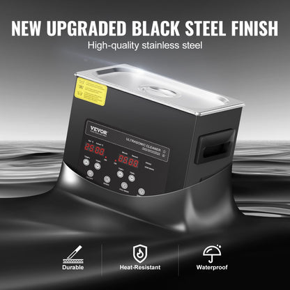 KZ-F3 - VEVOR 3L Ultrasonic Cleaner with 40 kHz Dual Power Modes