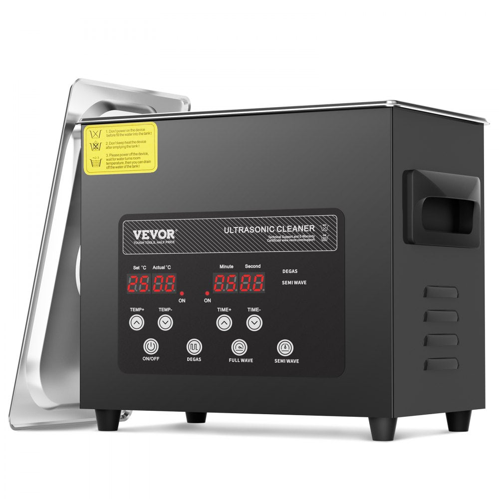KZ-F3 - VEVOR 3L Ultrasonic Cleaner with 40 kHz Dual Power Modes