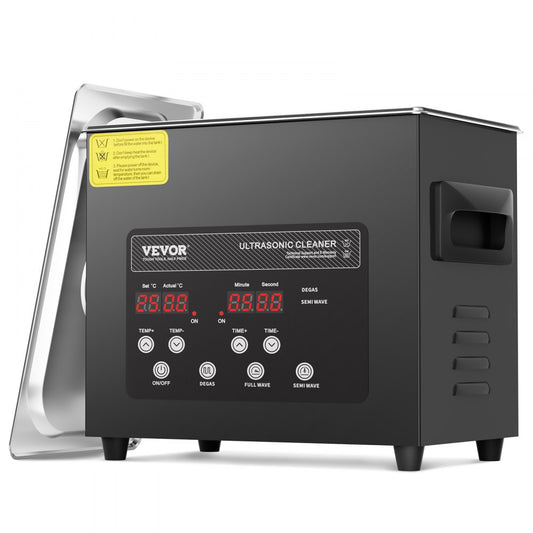 KZ-F3 - VEVOR 3L Ultrasonic Cleaner with 40 kHz Dual Power Modes