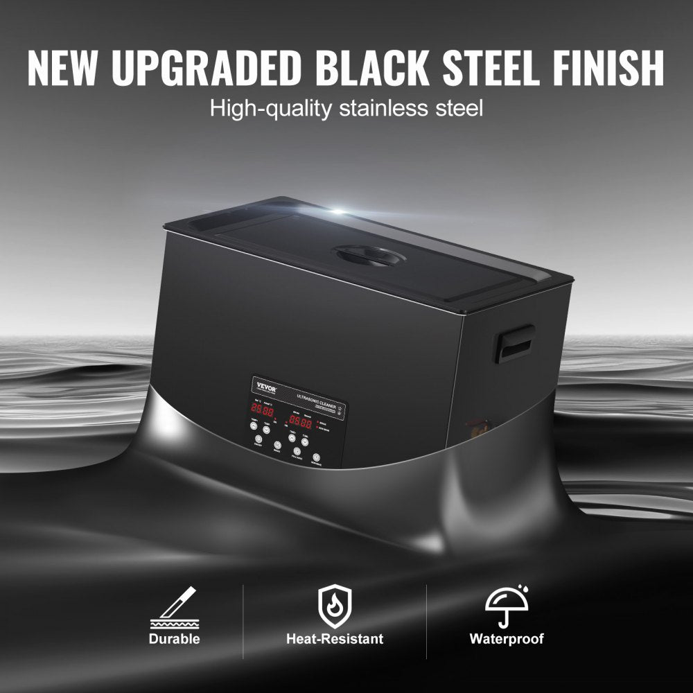 TH-SPQXJ-100A - VEVOR 30L Ultrasonic Cleaner with Dual Power Settings